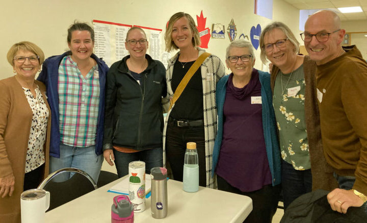 Some of the leaders and participants at the Called and Gifted workshop held Oct. 20 in Rosetown, SK. (Photo by Sr. Malou Tibayan)