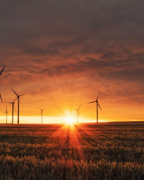 wind turbines