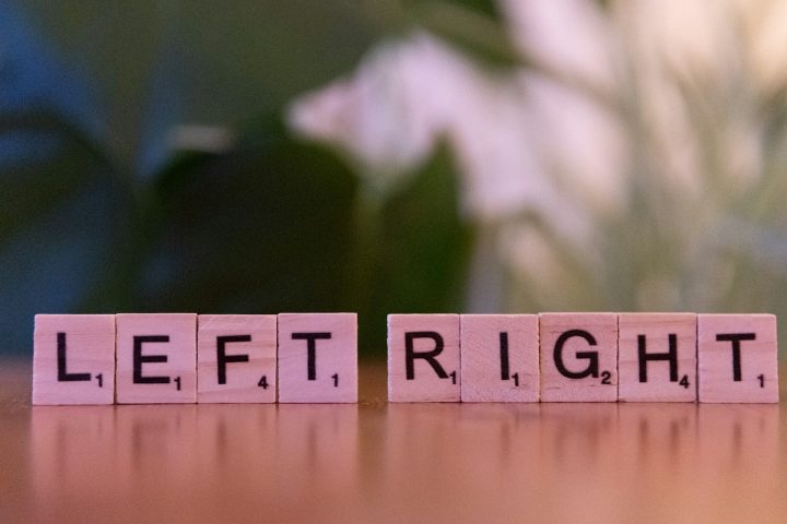 left right
