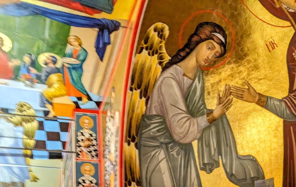 Pigment, prayer and grace: a bridge across traditions