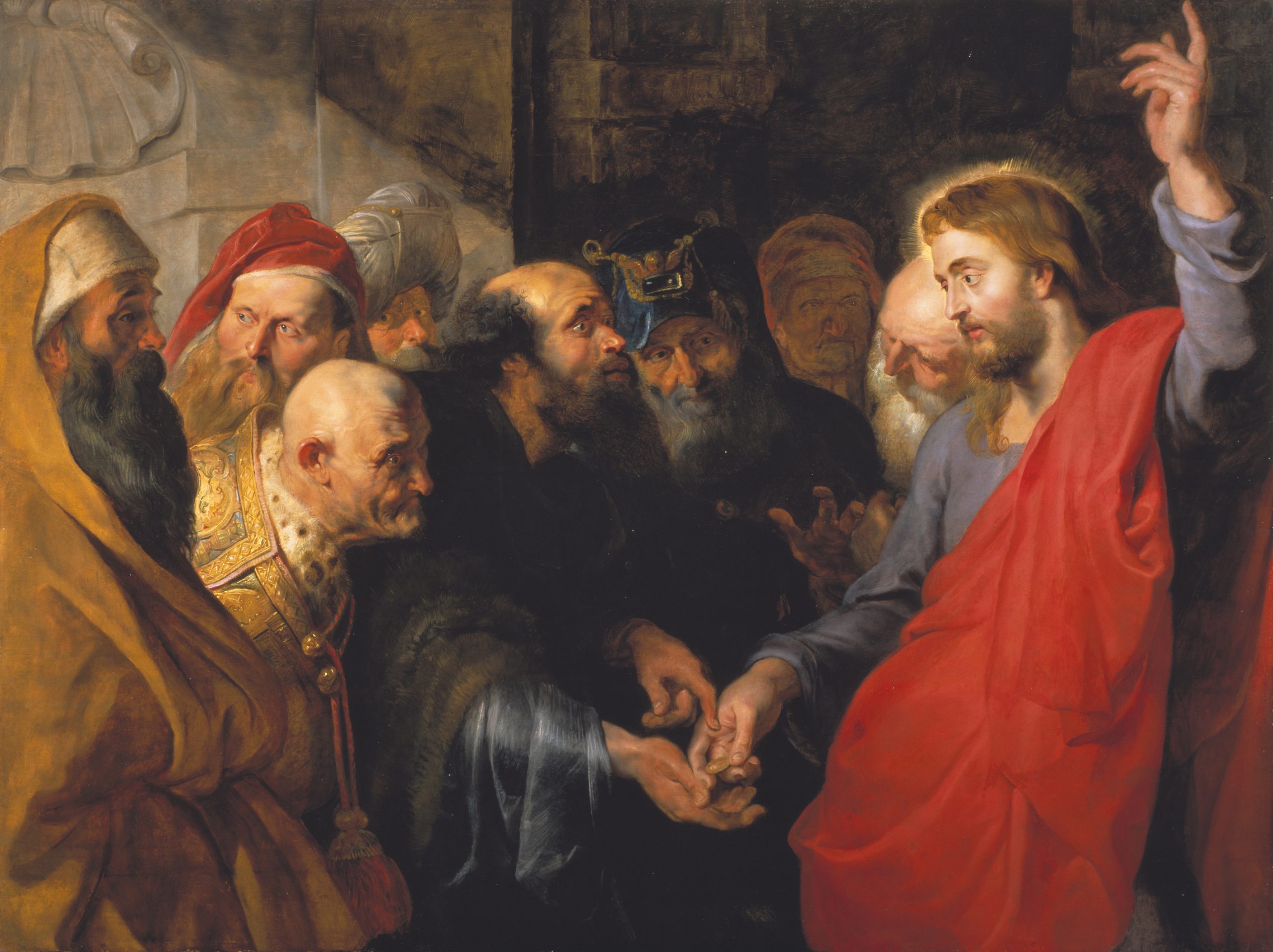 Peter Paul Rubens, “The Tribute Money,” Public domain. (Photo: Wikimedia Commons)